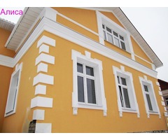 Окраска фасадов частных домов